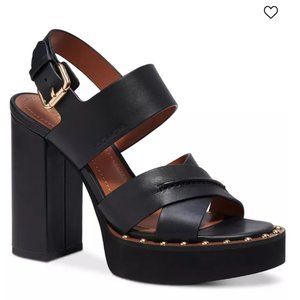 Women's Callie Platform Block-Heel Sandals: Size 8